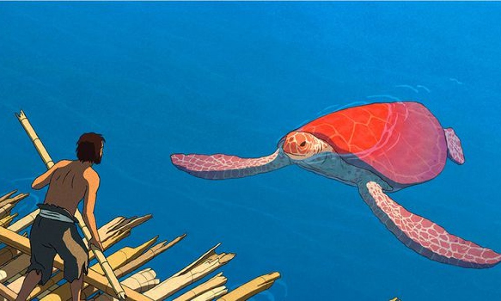 Illustration : tortue rouge